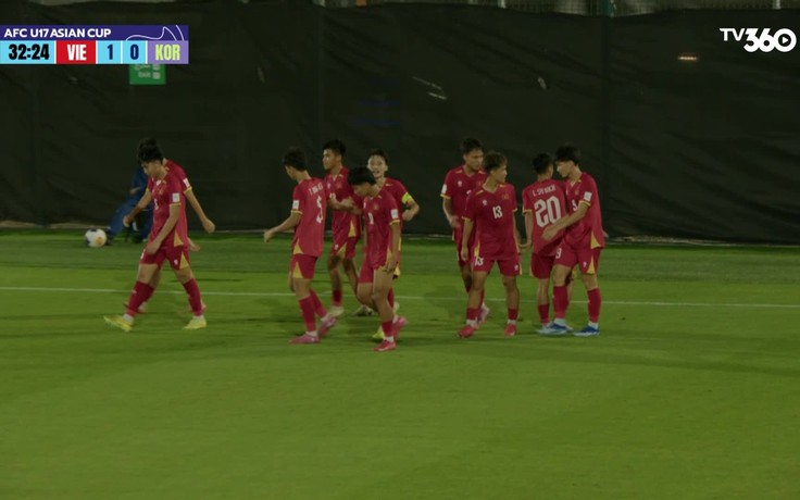 Highlight U.17 Việt Nam 1-4 U.17 Hàn Quốc: Thua ngược đáng tiếc
