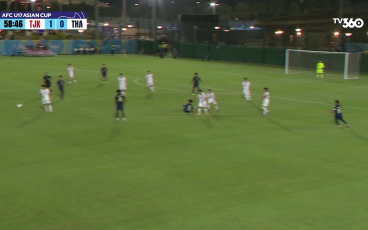 Highlight U.17 Tajikistan 2-0 U.17 Thái Lan: Bàn thắng siêu sớm