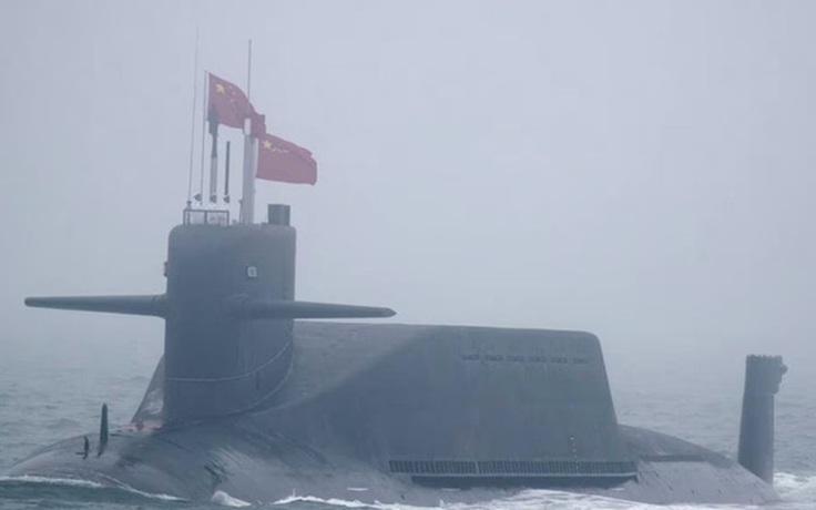 Tàu ngầm hạt nhân mang tên lửa đạn đạo Trung Quốc bắt đầu tuần tra thường trực