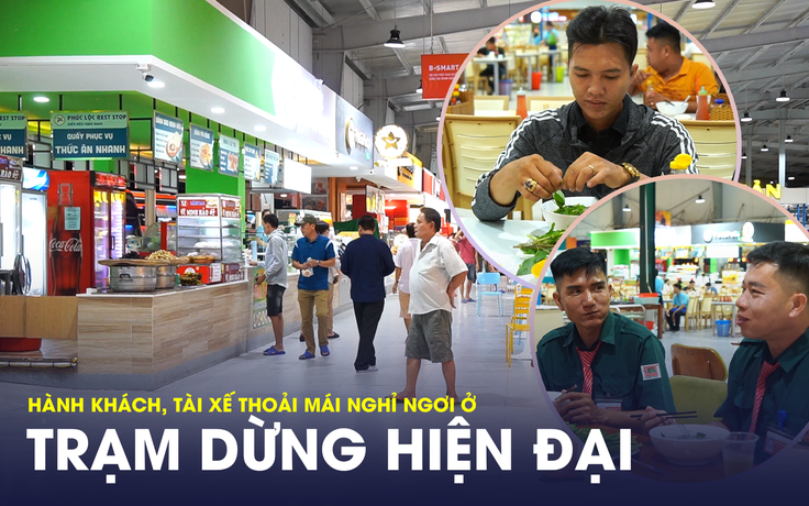 Trạm dừng chân hiện đại cạnh quốc lộ khiến hành khách, tài xế mê mẩn