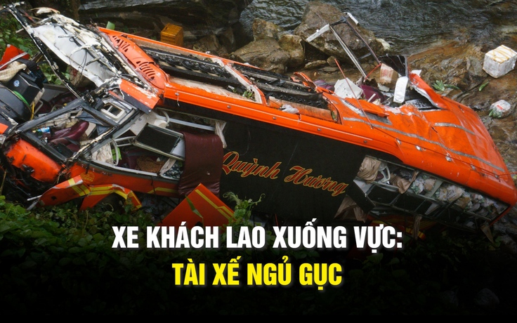 Nguyên nhân xe khách lao xuống vực ở cao tốc La Sơn - Túy Loan