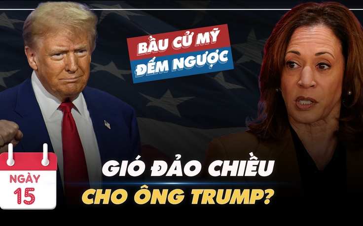 BẦU CỬ MỸ ĐẾM NGƯỢC: Gió đảo chiều cho ông Trump?