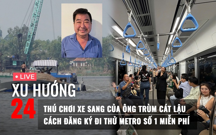 Xu Hướng 24: Thú chơi xe sang của ông trùm cát lậu | Cách đăng ký đi thử metro số 1 miễn phí