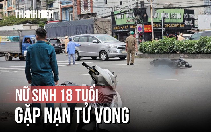 Nữ sinh 18 tuổi tử vong trên đường đi học sau va chạm với xe buýt