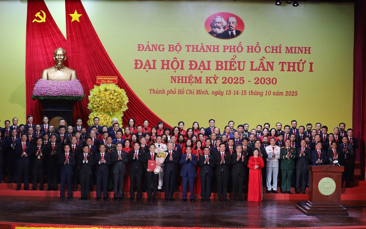 Công bố Ban Chấp hành Đảng bộ TP.HCM nhiệm kỳ 2025 - 2030