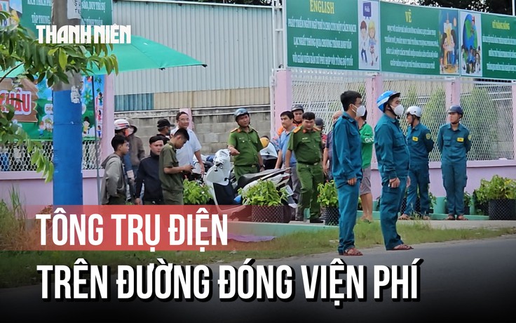 Đi đóng viện phí cho mẹ, người phụ nữ tông trụ điện tử vong