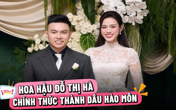 Hoa hậu Đỗ Thị Hà được chồng thiếu gia rước về dinh, chính thức thành dâu hào môn