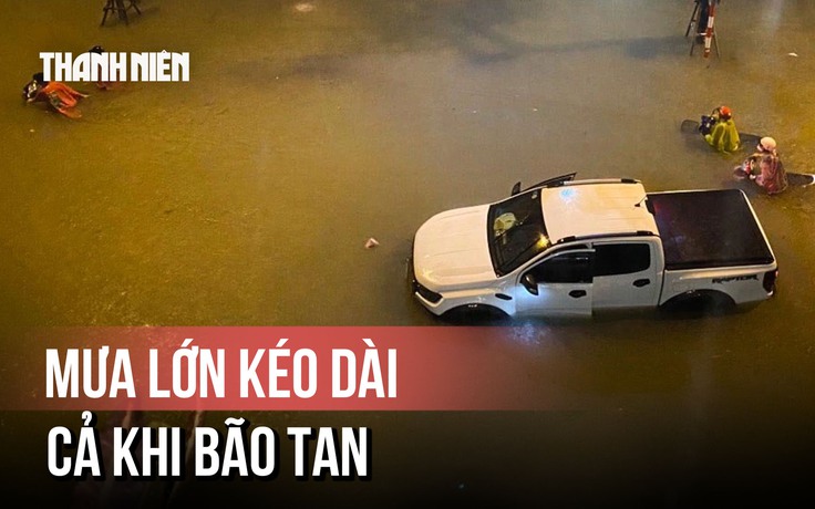 Bão Fengshen suy yếu, miền Trung vẫn mưa lớn dài ngày ngay cả khi bão tan 