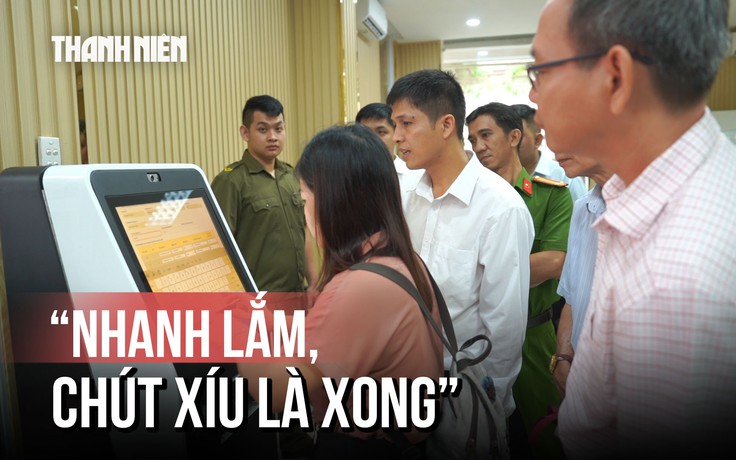 Ngày đầu trải nghiệm bộ phận một cửa ở Công an phường Sài Gòn