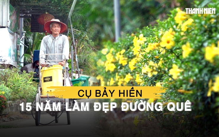 Thợ sửa xe U.80 hơn 15 năm miệt mài làm đẹp đường quê miền Tây