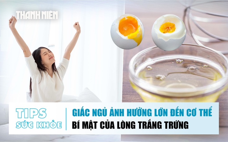 Bản tin sức khỏe ngày 22.12: Giấc ngủ ảnh hưởng lớn đến cơ thể | Bí mật của lòng trắng trứng