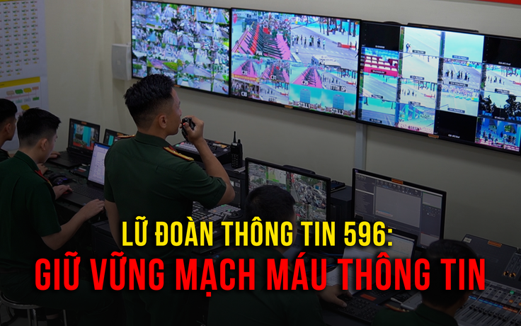 Giữ vững mạch máu thông tin trong nhiệm vụ diễu binh, diễu hành của lữ đoàn thông tin 596