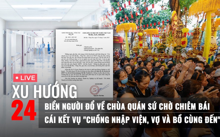 Xu Hướng 24: Dòng người chờ chiêm bái xá lợi Phật | Thực hư vụ 'chồng nhập viện, vợ và bồ đến chăm sóc'