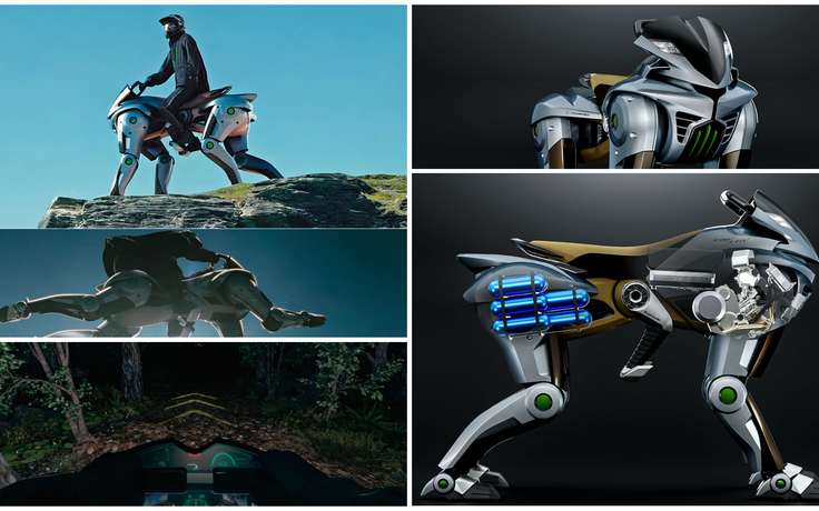 Kawasaki CORLEO: Sẽ đến thời cưỡi 'mãnh thú robot' đi chơi?