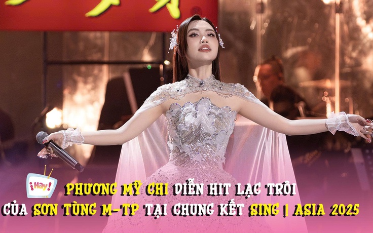 Phương Mỹ Chi diễn hit 'Lạc trôi' của Sơn Tùng M-TP tại Sing Asia 2025