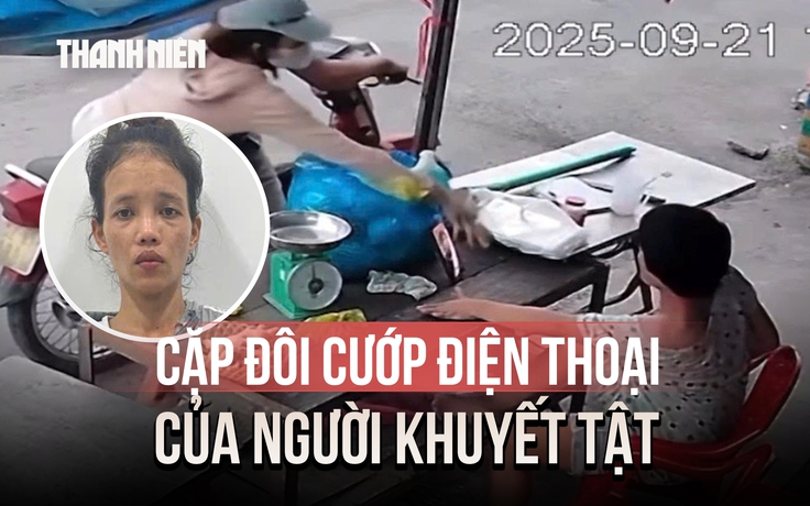 Phẫn nộ cặp đôi cướp điện thoại của người khuyết tật: Bắt 1 nghi phạm