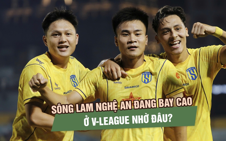 Sông Lam Nghệ An đang bay cao ở V-League nhờ đâu? Sông Lam Nghệ An đang bay cao ở V-League nhờ đâu?
