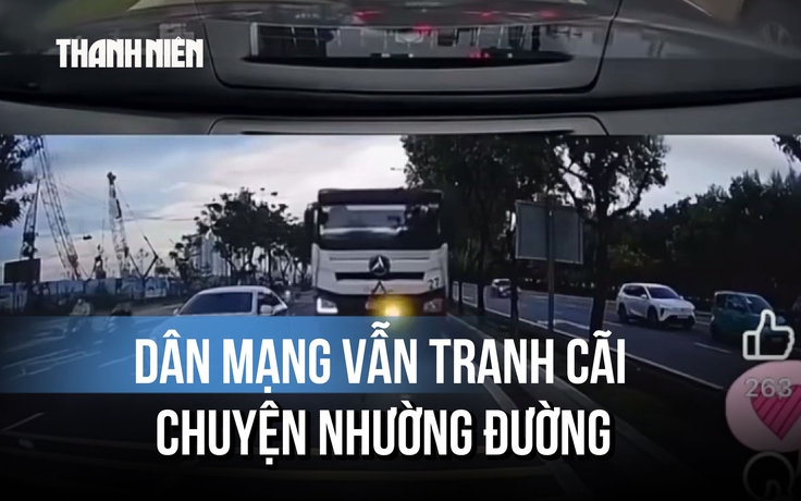 Bấm còi liên tục bị CSGT phạt, dân mạng vẫn tranh cãi chuyện nhường đường