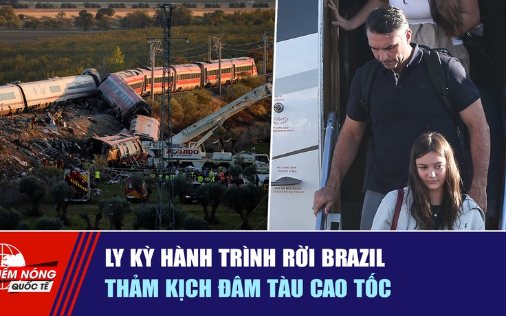 Tiêu điểm quốc tế ngày 30.10: Ly kỳ hành trình rời Brazil | Thảm kịch đâm tàu cao tốc