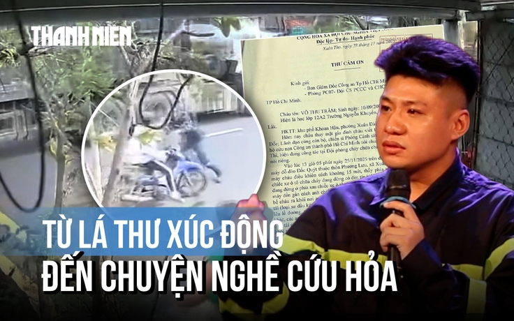 Nhịp sống bình yên: Từ lá thư xúc động đến chuyện nghề của những 'người hùng' cứu hỏa