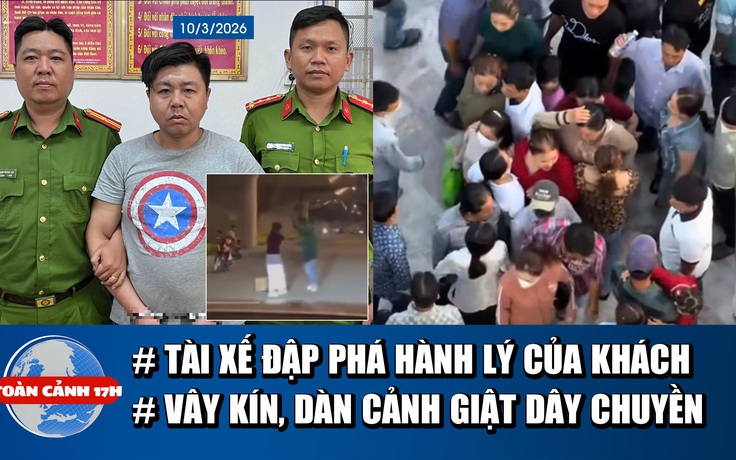 Toàn cảnh 17h: Lý do tài xế đập vali, dọa đánh khách | Vây kín, dàn cảnh giật dây chuyền khách