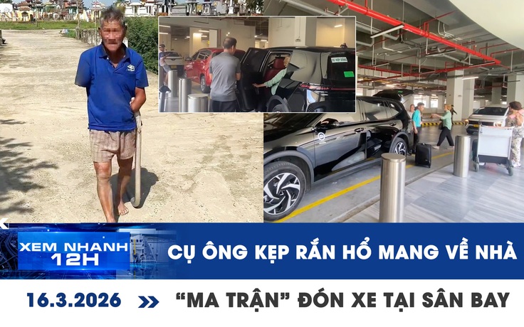 Xem nhanh 12h: Bị rắn cắn kẹp luôn rắn về nhà | Tiếp diễn 'ma trận' đón xe tại sân bay TSN
