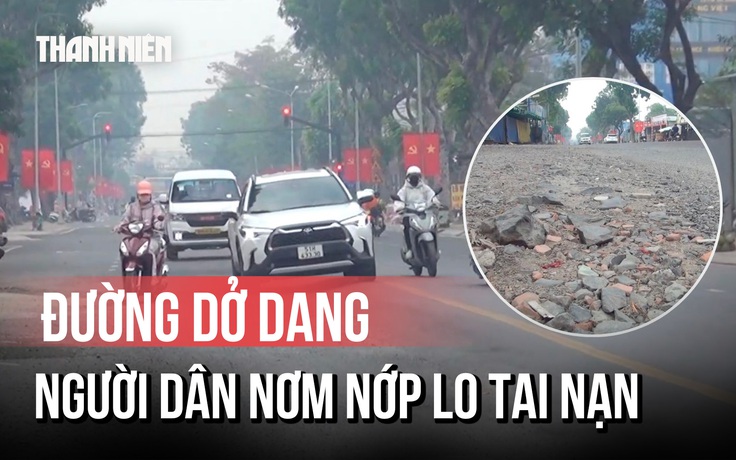 Hơn 100 mét đường dang dở thành “bẫy” giao thông tại khu dân cư Vĩnh Lộc