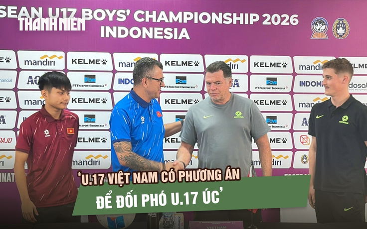 HLV Cristiano Roland: ‘U.17 Việt Nam có phương án để đối phó U.17 Úc’