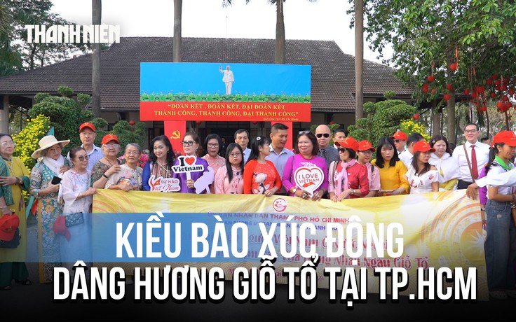Xúc động hành trình ‘về nguồn’: Kiều bào dâng hương Giỗ Tổ tại TP.HCM