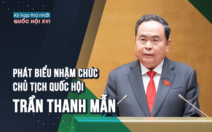 [VIDEO] Phát biểu nhậm chức của Chủ tịch Quốc hội Trần Thanh Mẫn