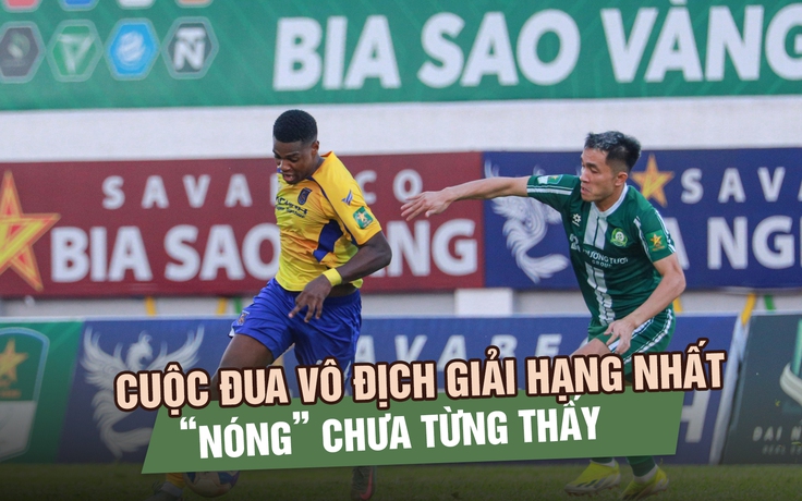 Vòng 18 giải hạng nhất: Bắc Ninh áp sát Trường Tươi Đồng Nai, cuộc đua vô địch nóng ran