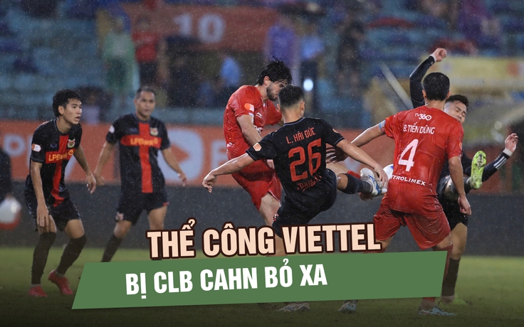 Chia điểm tiếc nuối, Thể Công Viettel và Ninh Bình bị CLB CAHN bỏ xa trên cuộc đua vô địch