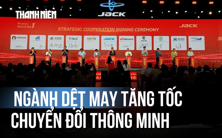 Dệt may tăng tốc chuyển đổi thông minh, Jack giới thiệu hệ sinh thái AI