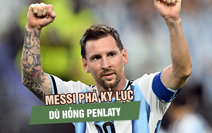 Messi lại làm điều không tưởng ở tuổi 39: Phá kỷ lục World Cup dù hỏng penalty