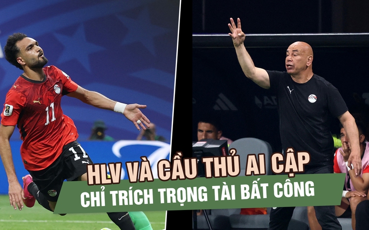 HLV và cầu thủ Ai Cập chỉ trích trọng tài bất công: 'Argentina nhận được sự hỗ trợ ở mọi cấp độ'