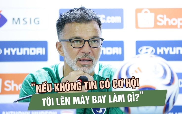 Thua đội tuyển Việt Nam, HLV Thái Lan vẫn tin vào cuộc ngược dòng ở Mỹ Đình 
