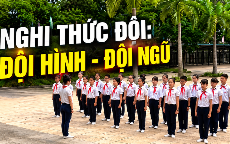 Hướng dẫn Nghi thức Đội: Đội hình - Đội ngũ