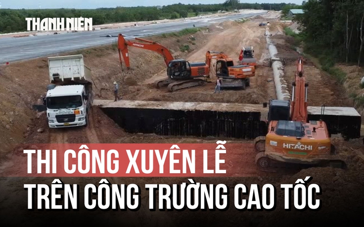 [FLYCAM] Công trường cao tốc TP.HCM - Thủ Dầu Một - Chơn Thành thi công xuyên lễ Quốc khánh