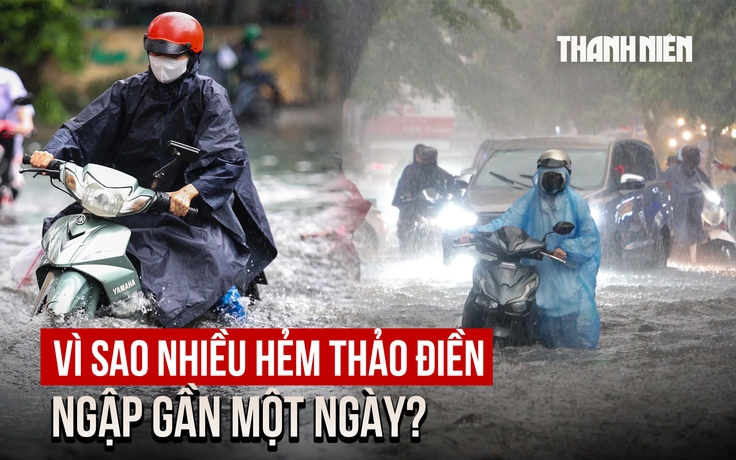 Nhiều hẻm ở Thảo Điền ngập từ tối đến chiều hôm sau, nguyên nhân do đâu?