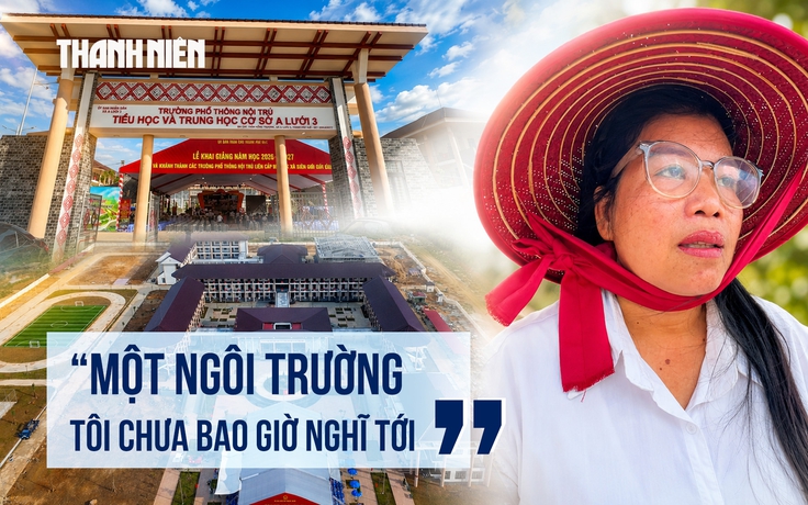 Niềm vui năm học mới của cô trò nội trú vùng cao Huế tại ngôi trường khang trang