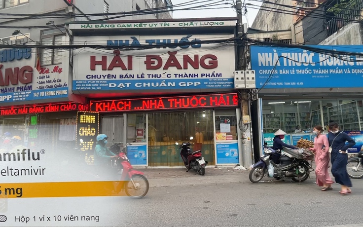 Cháy hàng, “loạn giá” thuốc Tamiflu giữa cao điểm cúm A ở Hà Nội