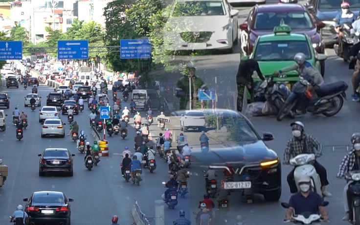 Phân làn đường Nguyễn Trãi: nghịch lý đi đúng luật nguy hiểm, sai luật mới an toàn
