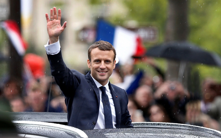 Ông Macron nhậm chức tổng thống Pháp
