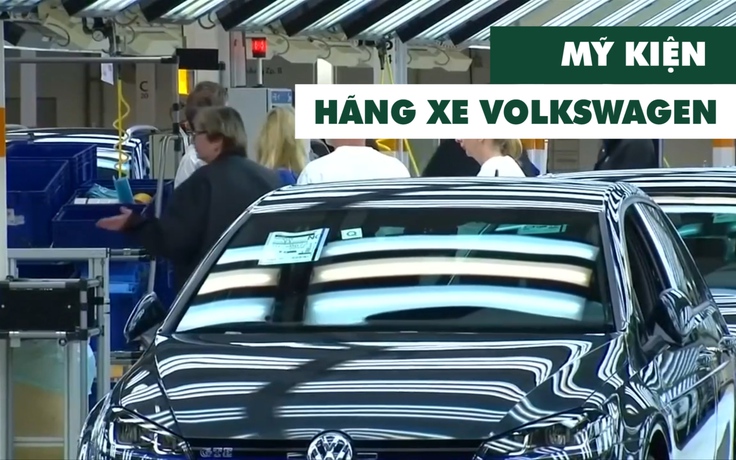 Mỹ kiện hãng xe Volkswagen vì bê bối gian lận khí thải