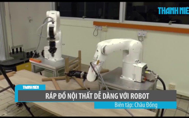 Dạy robot ráp đồ nội thất IKEA