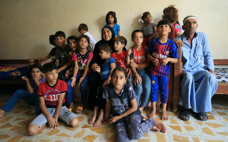 5 con trai bị IS giết, mẹ già nuôi 22 đứa cháu ở Iraq