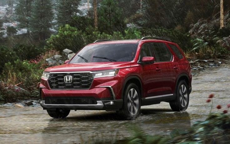 Honda Pilot 2023 to lớn như Ford Explorer, thiết kế giống Honda CR-V Honda Pilot 2023 to lớn như Ford Explorer, thiết kế giống Honda CR-V