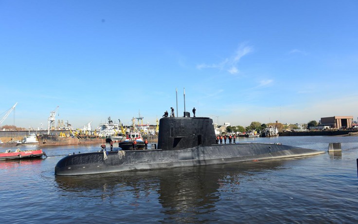 Phát hiện tín hiệu mới về tàu ngầm Argentina