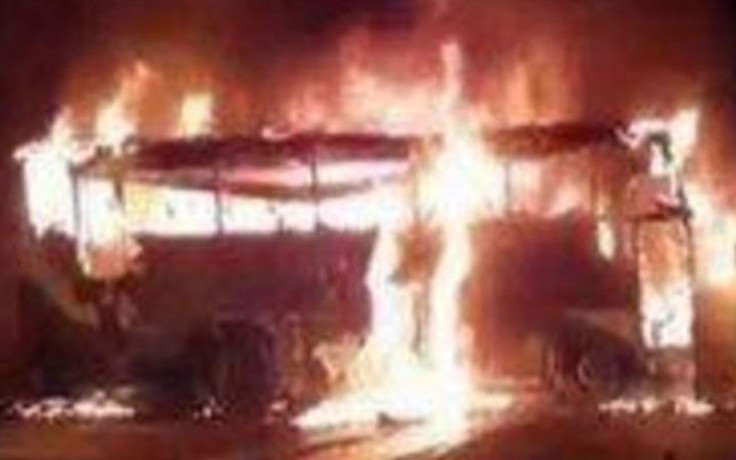 20 lao động Myanmar chết cháy trên xe ở Thái Lan