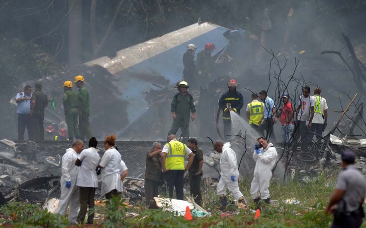 Thảm họa hàng không Cuba, hơn 100 người chết